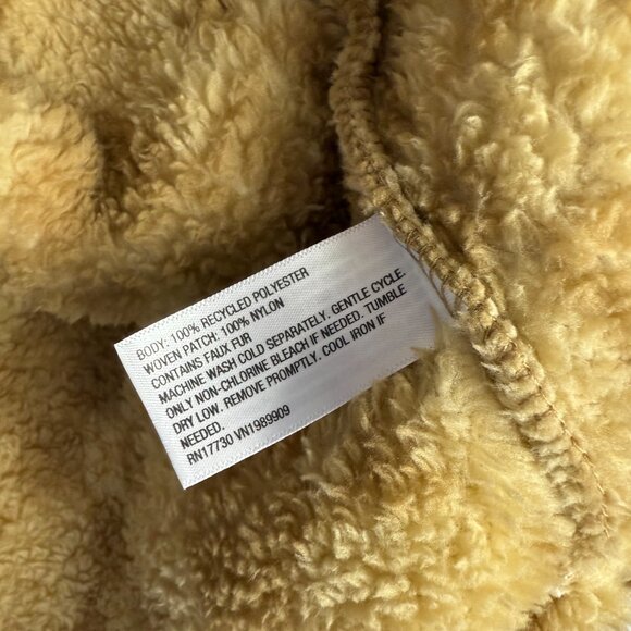 NWT Joylab Zip-Up Cropped Winter High-Pile Fleece Jacket Size Small S NEW - Picture 10 of 15